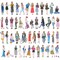 Wrapables Fashion Women People Vinyl Stickers for Scrapbooking, Journaling, Water Bottles